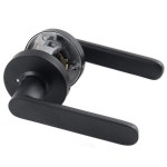 방문손잡이 레바 버튼형 A52-002MB