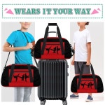 남자 격투기 실루엣 스포츠 짐 토트 운동 가방 랭크 트래블 오버나이트 트레이닝 가방으로 선정됨 1 Color 16