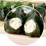 팜쓰 영광 담백한 모시송편 모싯잎송편 모시떡 찐동부기피 동부기피 송편 당일생산 간식대용 1kg 2박스