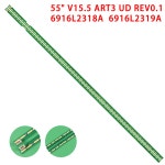 호환 LED 백라이트 스트립 호환 LG 55UH 55UF6450 55UF6430 6916L2318A 6916L2319A 6922L-0159A LC550EGE 55UH5B