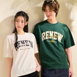 체이스컬트 앞판 워딩 그래픽 반팔 티셔츠 dbzu5803