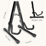 DIDA 우쿨렐레 스탠드 활 홀더가 바이올린 여행용 접이식 바이올린용 A-프레임 홀더 밴조 만돌린 나무 바닥 홀더 블랙우드 바이올린