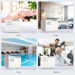 스테이트리버 타월 워머 캐비닛 8L 핫 스파 소형 난방 페이셜 스파 헤어 뷰티 살롱 장비 가정용 - 흰색