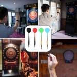 사이라이프 다트 플라스틱 팁 소프트 팁 세트 18그램 12개 전자 보드용 50개 추가