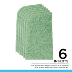 플루발 307 407 인산염 제거 패드 교체용 수족관 캐니스터 필터 매체 6팩 모든 품종 크기용