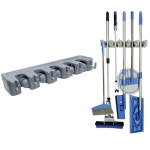 옷걸이겸용 대만산 5구 빗자루 밀대걸이대 우산 우산꽂이 마대