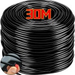 30 10m 정원 급수 호스 4 PVC 조정 가능한 드립 파이프 호스 온실 분재 식물 급수 관개 시스템 10m