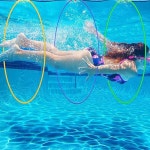 안전 선셋 훈련 강습용 플라스틱 수영장 스윔 헬스