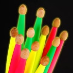 드럼 야간 야광 스틱 공연 야광운 무대 콘서트 플래시 형광