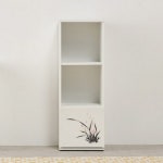 가구 산책 3단 도어 수납장 400 거실 미니 틈새 수납함 H8993