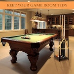 졸렌소이 풀 스틱 홀더 큐 랙 당구장 클럽 테이블 액세서리용 당구 랙 토치 10홀