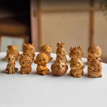 십이지신 띠 키링 열쇠고리 액막이 부적 키홀더