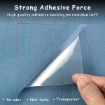 마이코비 고양이 스크래치 가구 보호기 12팩 - 투명한 자가 접착 소파 가드 실내 장식용 긁힘 방지 6 6 12