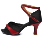 땐스얼랏 글램라인 여성 라인댄스화 컬러포인트 댄스신발 스포츠댄스화 라틴댄스화 포인트 7 230 DAG5575