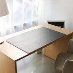 가죽 메탈 데스크매트 대형 패드