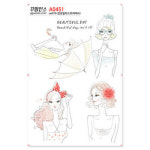 꾸밈인스 꾸밈인스스티커 감성일러스트03 A0451