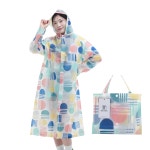웨이즈온 여성 여행용 디자인 우비 L 모던젤리