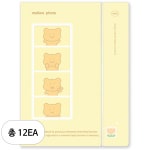 대시앤도트 대시앤도트 대시앤도트 멜로우 포토 네컷앨범 20매 6개 04 레몬옐로
