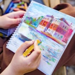 메카닉시 소프트 오일 파스텔 파스텔 크레용 생동감 넘치는 블렌딩 가능한 회화 드로잉 초보자 전문가 24가지 24팩