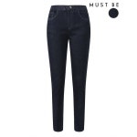 머스트비 머스트비 여성 허리밴딩 스키니핏 데님팬츠