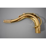 알토 색소폰 벤드 넥 코르크 액세서리 금속 2 악기 부품 E 직관굴곡목 굽힘