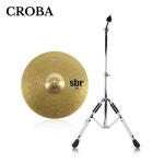 크로바 크로바 사비안 SBR 심벌 세트 스탠드 장구 난타 드럼 고고장구용 CC-SBR1
