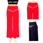 애플댄스 댄스바지 국산 dance 보석 통바지 댄스복 에어로빅복 라인 줌바 스포츠 밸리 댄스복 행사복 공연복 바지