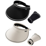 자외선차단 베이직 돌돌이선캡 썬캡 썬캡모자 선캡모자 여름썬캡 자외선차단썬캡 챙넓은썬캡 여성선캡