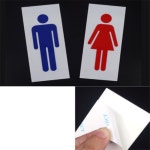 위니 탈의실표지판 남여화장실표지판