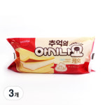 삼립 삼립 추억의 아시나요 카스테라 샌드 케익 빵 100g 3개