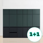 무지스 1 1 다용도 상부 수납장 450 바샬트그레이 기본 H8660