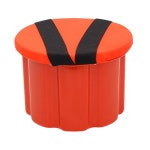 그라라라 가든 웨어러블 스툴 야외 낚시 의자 정원 가꾸기 캠핑 스툴 휴대용 쿠션 농장 심기 작업대 플라스틱