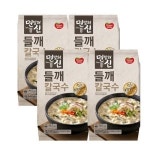 동원에프앤비 동원 면발의신 들깨칼국수 2인분 x4개