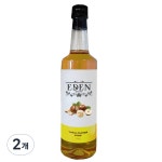 홀리팝글로벌 이든시럽 헤이즐넛향 시럽 2개