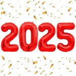 2025 풍선 숫자 40 새해 전야 졸업식 장식 수업 생일 파티 1개