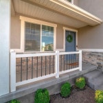 HZIU 25 팩 데크 밸러스터즈 36 x 3 4 계단 직경 금속 스핀들 난간 현관용 홀로우 스퀘어 36 -Square 25