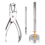 자켓 리폼 의류 양면 가죽 리벳 라이더 세트