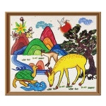 감상그리기-십장생그리기 색칠 10EA VCMM40L3