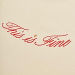 S 디스이즈파인 크롭드 시그니처 티 TIF01TS01YLW