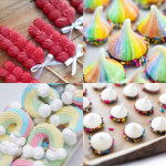 레인보우 무지개 머렝쿠키 머랭만들기 세트 DIY 베이킹 본품만 레인보우머랭만들기세트 색상3컬러 랜덤발송 1개