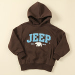 지프 기모 부클 지프 후드티 KN4THU054
