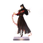 허스키와 그의 흰 고양이 주변 아크릴 스탠딩 표지판 데스크탑 장식 친구의 작은 선물 핫 1 SKU-04-5