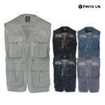 보스케 남자 여름 아웃도어 망사 캐주얼 포켓 등산조끼 TB2506141450