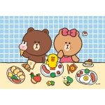 토이앤퍼즐 토이앤퍼즐 미니멀티 직소퍼즐 라인프렌즈 브런치 108피스