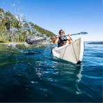 오루 카약 접이식 카약 레이크 스포츠 가볍고 휴대하기 쉬우며 안정적인 - 레이크 리버 카약 - 초급 중급