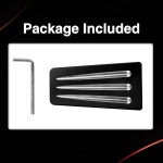 캔암 라이커용 빌렛 알루미늄 대형 브레이크 페달 라이커 600 900 스포츠용 페달 풋보드 랠리 에디션 모든 모델 액세서리