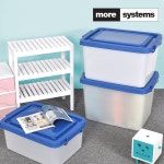 모아시스템즈 모아시스템즈 해피 리빙박스 45L 4개 세트 수납박스 공간박스