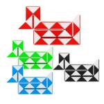 아가플러스 아가플러스 24단 스네이크 큐브 4p RANDOM 랜덤발송 40세트