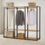 우드빌 우드빌 드레스룸시스템행거 옷장 오크 G6032 G8032 G6035