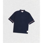 톰브라운 럭비핏 RWB 스트라이프 반소매 폴로 셔츠 - SS25 7098 MJP209AJ0199415SS25 7098